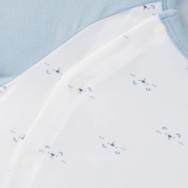 Bodysuit Modal đùi Animo VD1024044 (0-12M,Xanh)