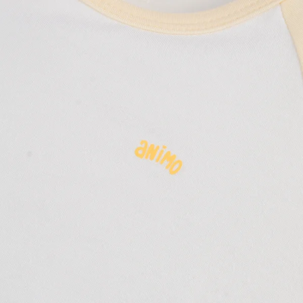 Set 2 Bộ kháng khuẩn Modal ngắn Animo BMC1024020 (0-24M,Vàng)