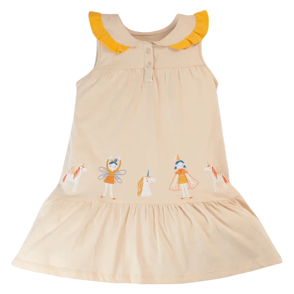 Đầm bé gái Animo LU1224021 (9M-6Y,Be)