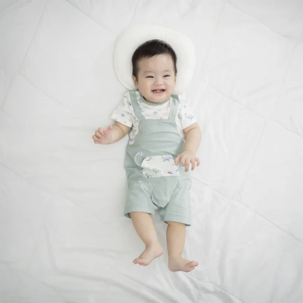 Bodysuit bé trai đùi Animo KK0924053 (0-12M,Xanh)