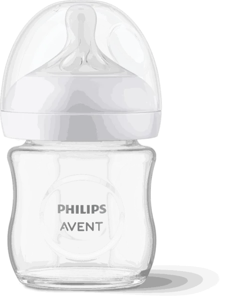 Bình sữa thủy tinh Philips Avent mô phỏng tự nhiên 120ml (SCY930.01)