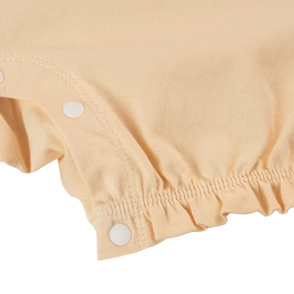 Bodysuit bé gái đùi Animo VD1124064 (0-12M,Vàng)