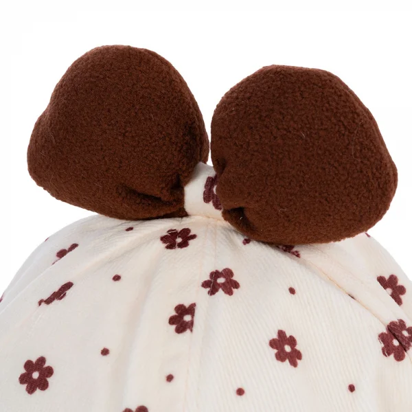 Nón em bé gái vành tròn Animo A2410_MN017 (46cm,Kem)