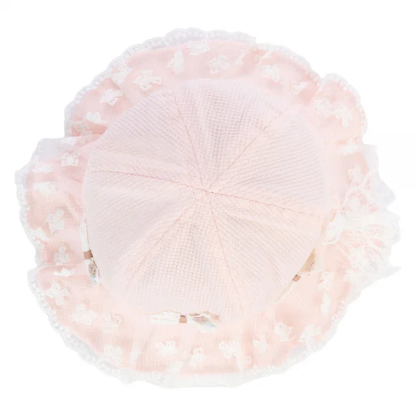 Nón em bé gái vành tròn Animo A2410_MN014 (44cm,Hồng)