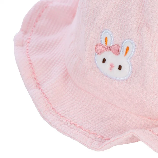 Nón em bé gái vành tròn Animo A2410_MN013 (44cm,Hồng)