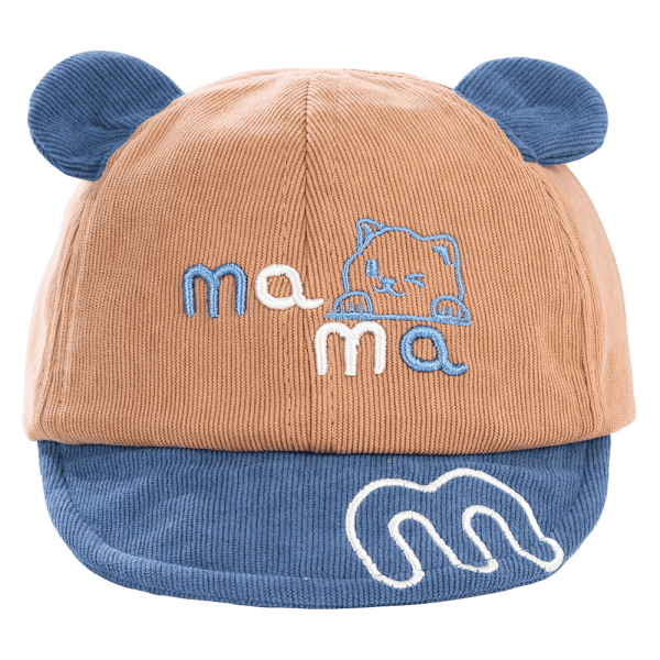 Nón lưỡi trai bé trai Animo A2410_JK013 (50cm,Nâu-Xanh)