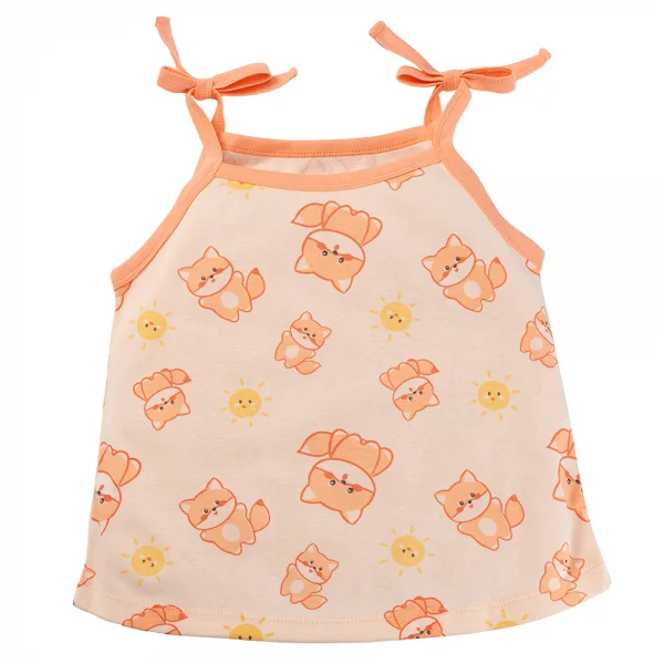 Bộ bé gái ngắn Animo Easy TX1124069 (1-4Y,Hồng)