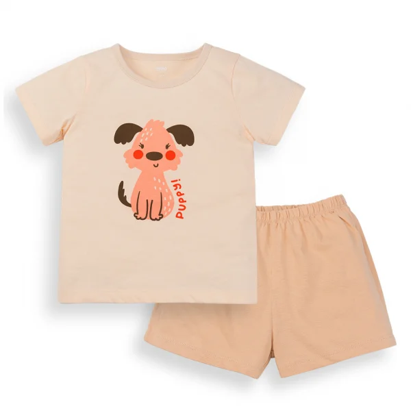 Bộ bé gái ngắn Animo Easy TX1124075 (1-4Y,Be)