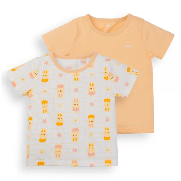 Set 2 áo bé gái Animo Easy TX1124032 (1-4Y,Nhiều màu)