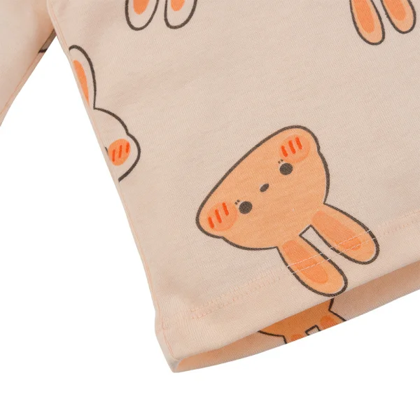 Bộ bé gái dài Animo Easy TX1024035 (1-4Y,Màu da)