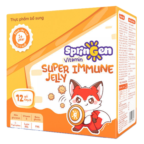 Combo 2 TPBS Springen Vitamin gồm: Super Immune Jelly & Sleep And Calm Jelly