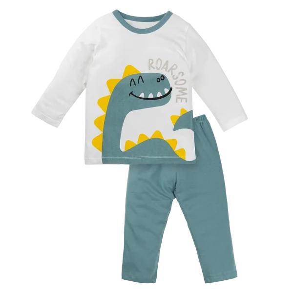 Bộ bé trai dài Animo Easy HN1124092 (1-4Y,Xanh lá)