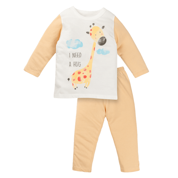 Bộ bé trai dài Animo Easy HN1124091 (1-4Y,Vàng nhạt)