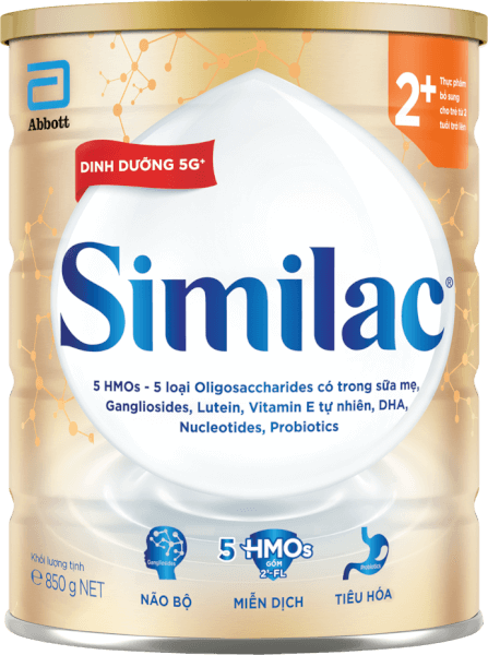 Sữa Similac 2+ 850g (Từ 2 tuổi)