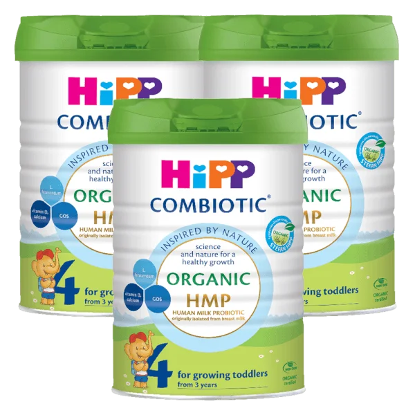 Combo 3 HiPP 4 Organic Combiotic 800g (Từ 3 tuổi)