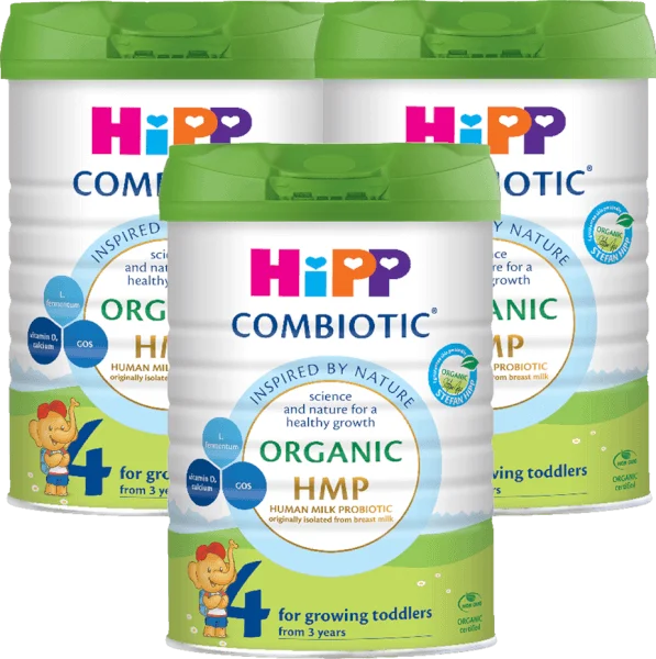 Combo 3 HiPP 4 Organic Combiotic 800g (Từ 3 tuổi)