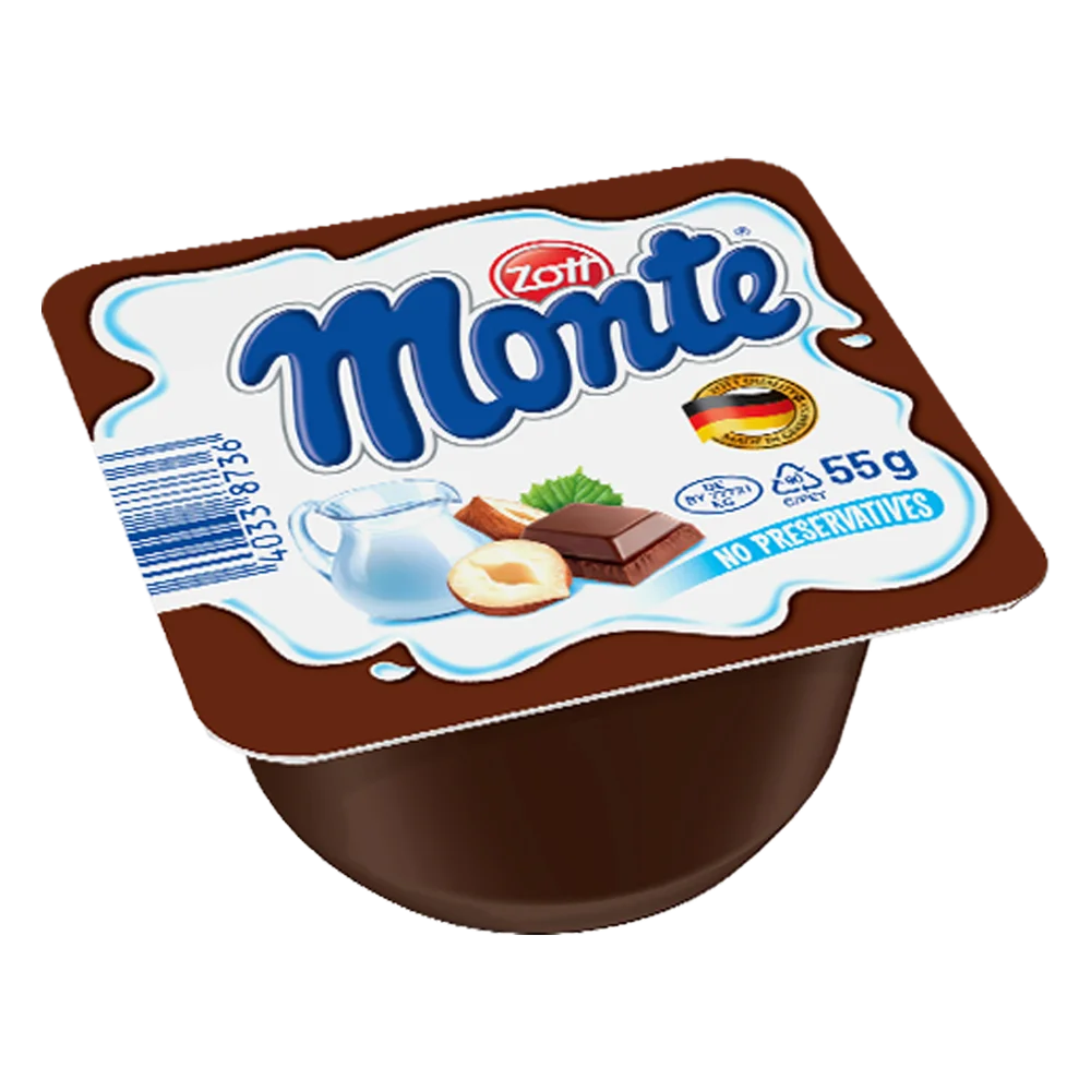 Combo 2 Váng sữa Zott Monte hương Sô cô la 4x55g