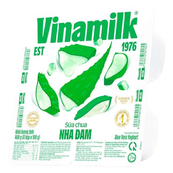 Sữa chua Vinamilk Nha đam 100g