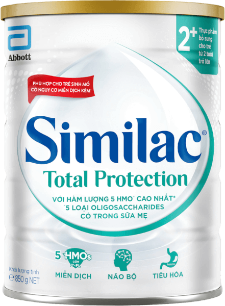 Sữa Similac Total Protection 2+ 850g (Từ 2 tuổi) (Giao bao bì ngẫu nhiên)