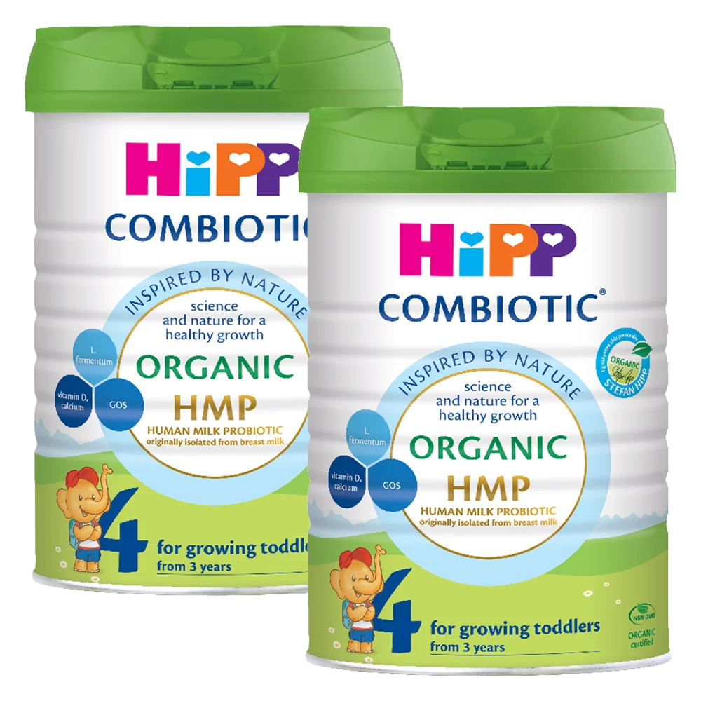 Combo 2 Sữa HiPP Organic Combiotic số 4 800g (từ 3 tuổi)