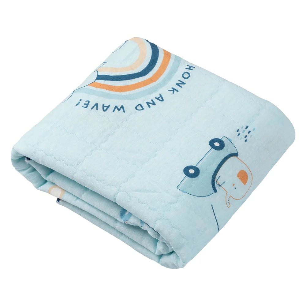 Chăn vải chần bông 3 lớp Animo B2306_MN003 (85x85cm,Xanh)