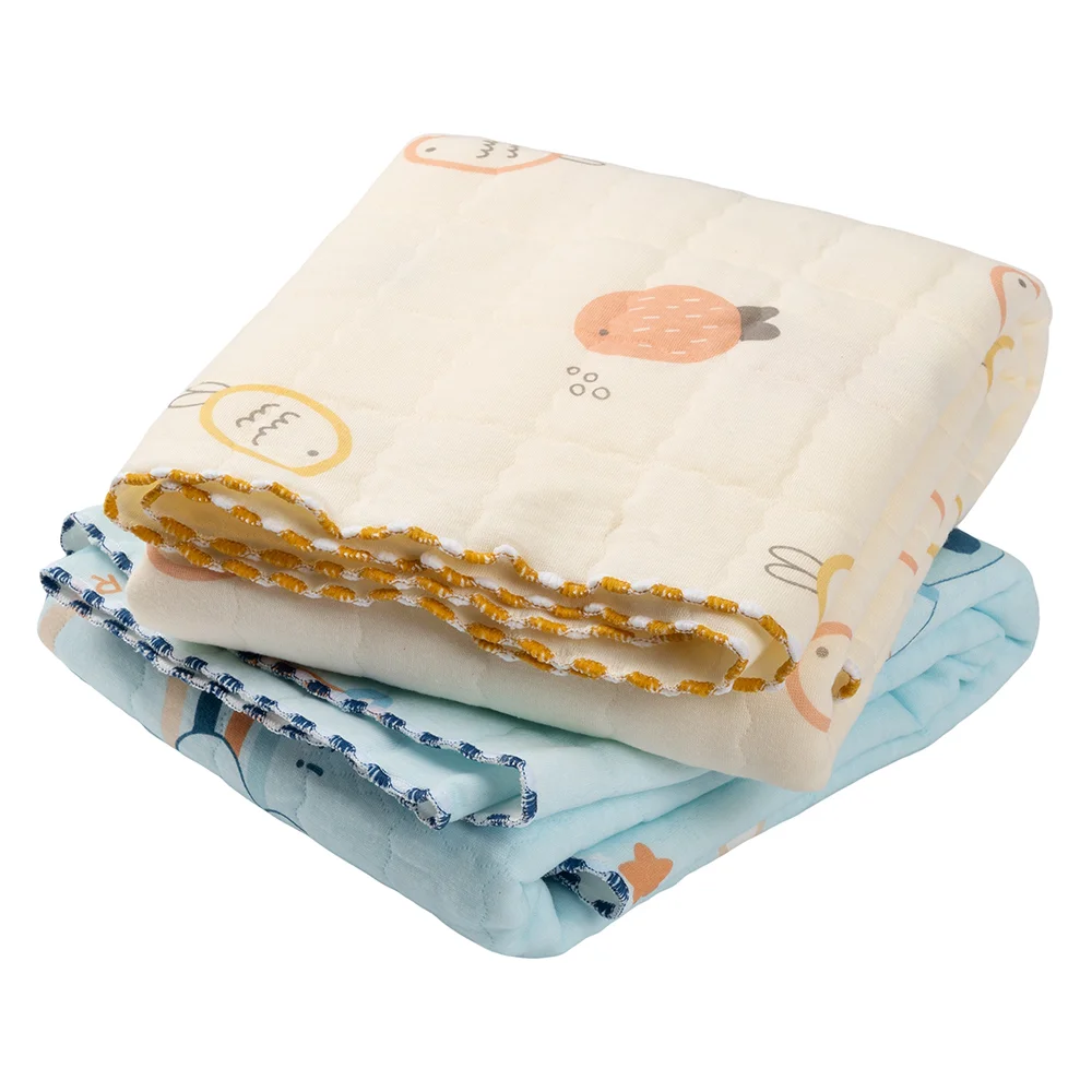 Chăn vải chần bông 3 lớp Animo B2306_MN002 (85x85cm,Kem)