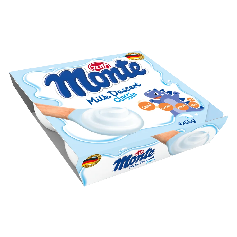 Combo 2 Váng sữa Zott Monte vị Classic (4x55g)