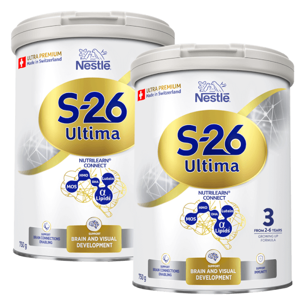 Combo 2 Sữa Nestle S-26 ULTIMA số 3 750g (2 - 6 tuổi)