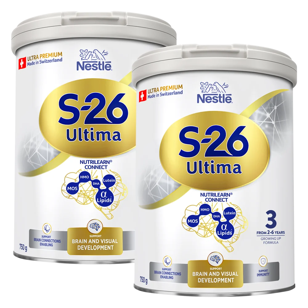 Combo 2 Sữa Nestle S-26 ULTIMA số 3 750g (2 - 6 tuổi)