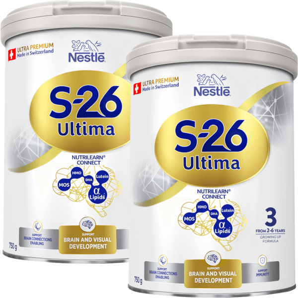 Combo 2 Sữa Nestle S-26 ULTIMA số 3 750g (2 - 6 tuổi)