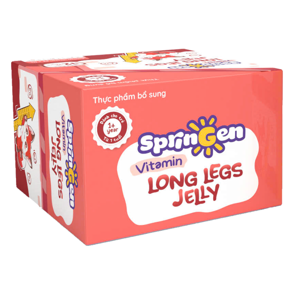 Combo 2 Thực phẩm bổ sung VITAMIN JELLY SPRINGEN LONG LEGS