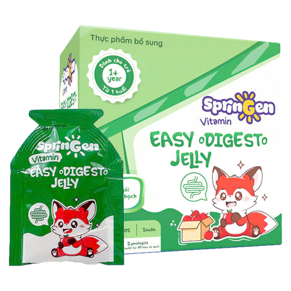 Combo 2 Thực phẩm bổ sung VITAMIN JELLY SPRINGEN EASY DIGEST