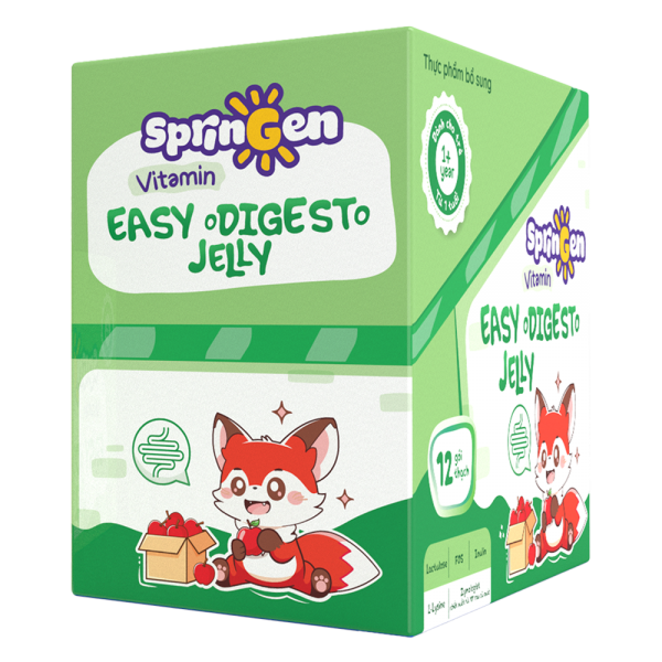 Combo 2 Thực phẩm bổ sung VITAMIN JELLY SPRINGEN EASY DIGEST