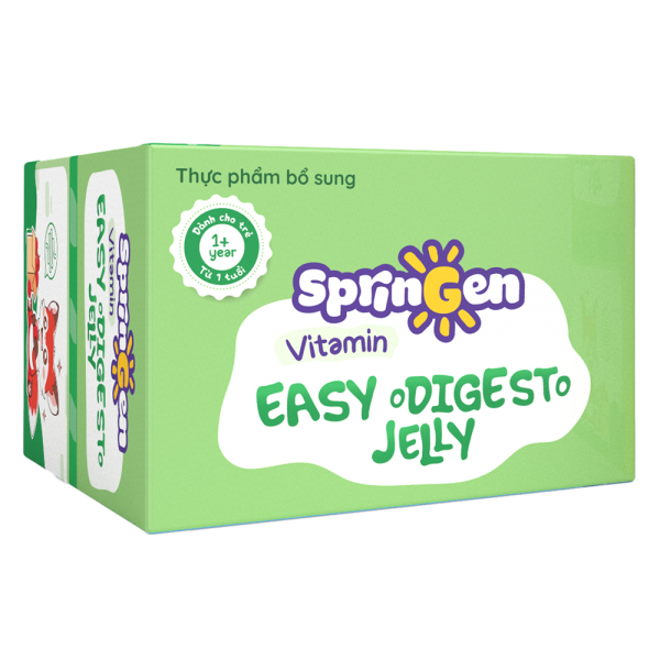 Combo 2 Thực phẩm bổ sung VITAMIN JELLY SPRINGEN EASY DIGEST