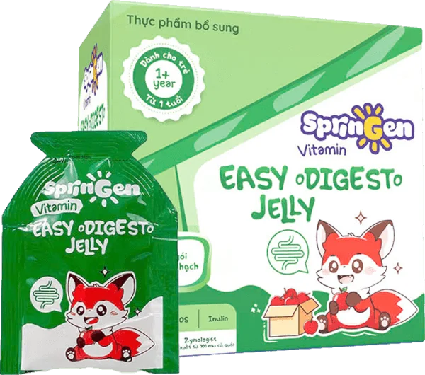 Combo 2 TPBS Springen Vitamin gồm: Easy Odigesto Jelly & Sleep And Calm Jelly