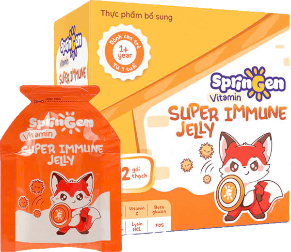 Combo 2 TPBS Springen Vitamin gồm: Super Immune Jelly & Sleep And Calm Jelly