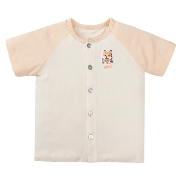 Set 2 Bộ kháng khuẩn Modal ngắn Animo BMC1024019 (0-24M,Be)