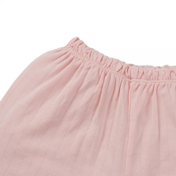 Bộ modal jacquard ngắn Animo KV1124011 (0-24M,Hồng)