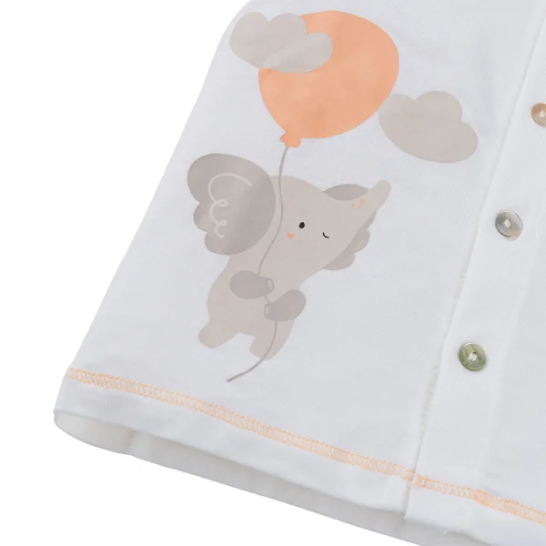 Bộ Modal ngắn Animo VD1024045 (0-24M,Xám nhạt)