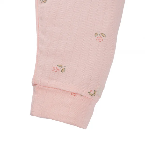 Bộ modal jacquard dài Animo KV1124015 (0-24M,Hồng)