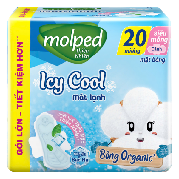 Băng vệ sinh Molped Icy Cool 20 miếng