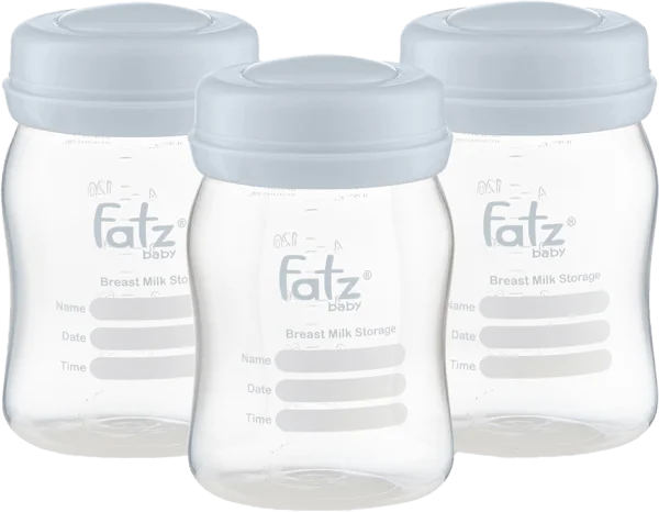 Bộ 3 bình trữ sữa Fatzbaby FB0120NX 150ml (xanh)