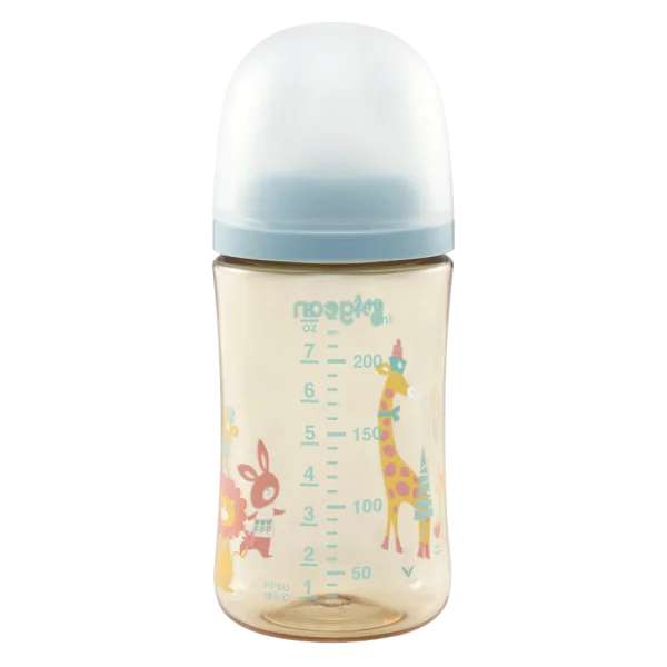 Bình sữa Pigeon PPSU Plus WN3 240 ml, hình thú cưng (M)