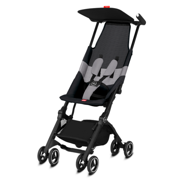 Xe đẩy gấp gọn GB Pockit Air All-Terrain, Velvet Black