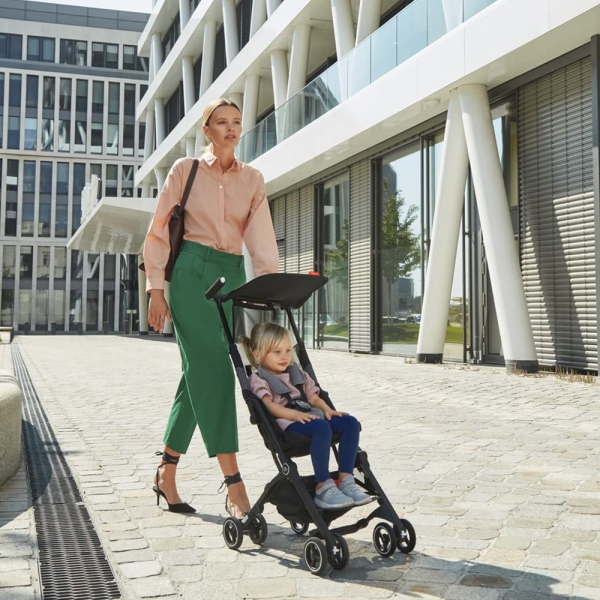 Xe đẩy gấp gọn GB Pockit Air All-Terrain, Velvet Black