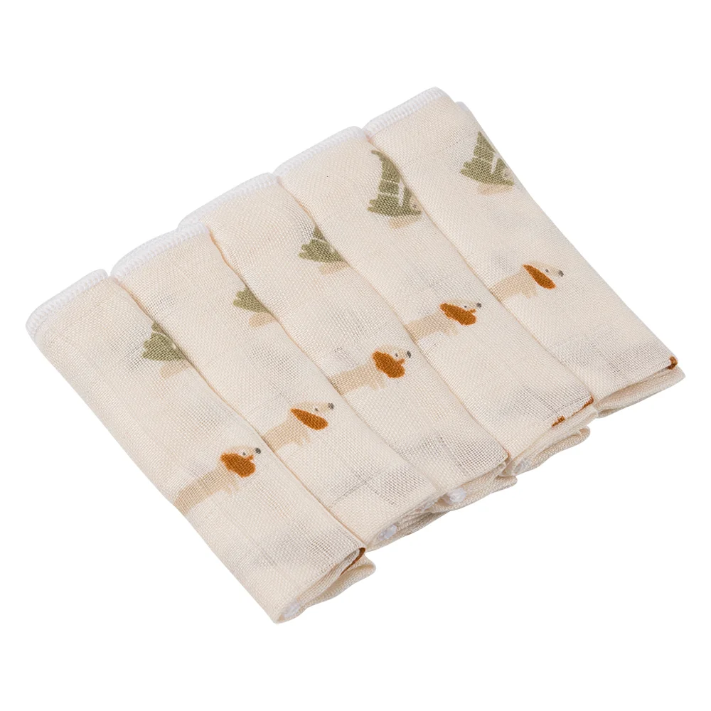 Khăn gạc 100% sợi tre HM9X Animo T2411_PP001 (25x25cm,5 cái)