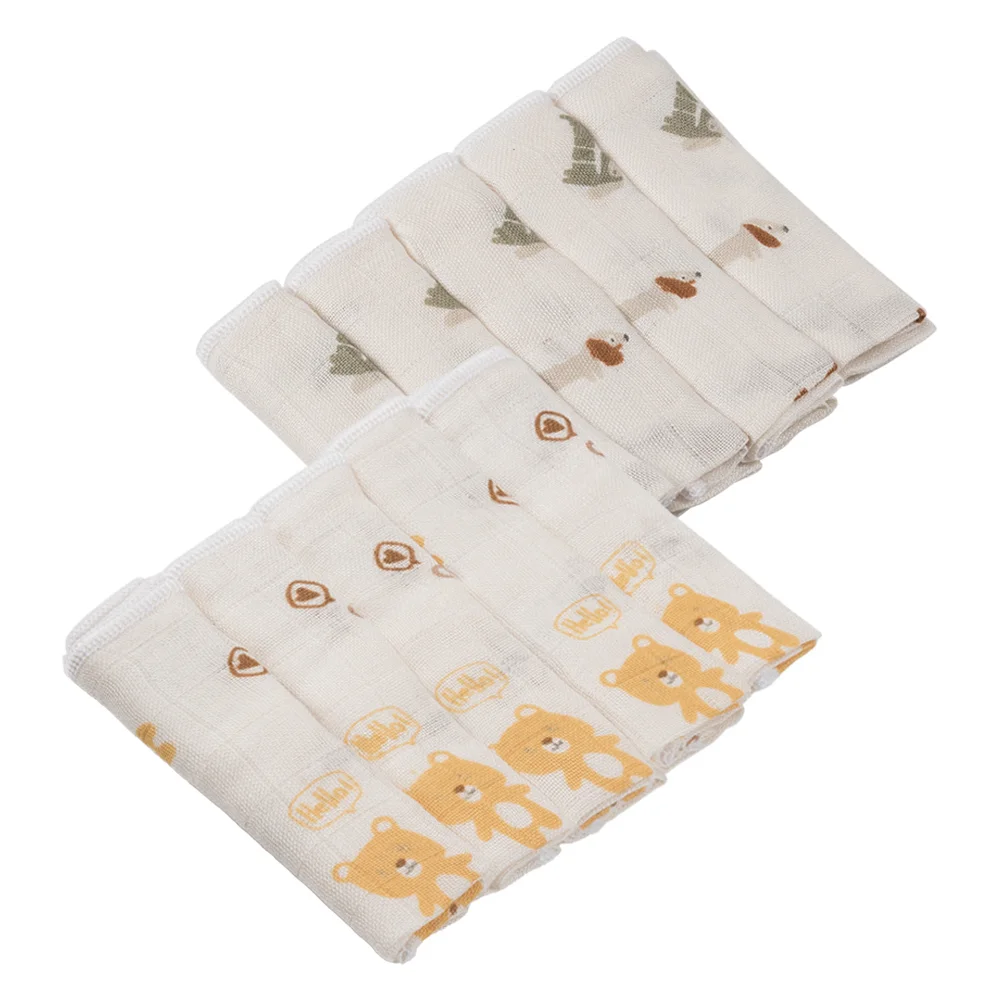 Khăn gạc 100% sợi tre HM9X Animo T2411_PP001 (25x25cm,5 cái)