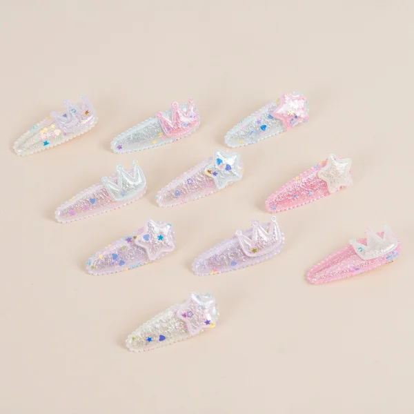 Set kẹp tóc 10 món Animo A2410_MN047 (Nhiều màu)