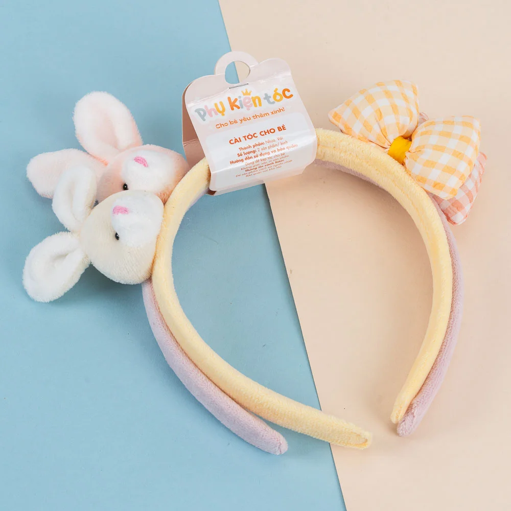 Combo 2 cài thỏ cho bé Animo A2410_MN049 (Nhiều màu)