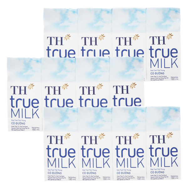 Combo Sữa tươi TH true Milk 180ml Tin cậy Rẻ nhất